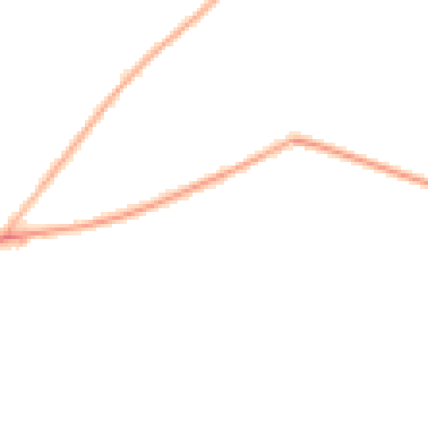 Night-time road noise heatmap for NG22 9JA
