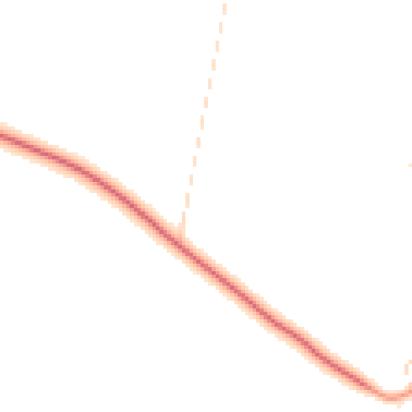 Daytime road noise heatmap for NG23 5AJ