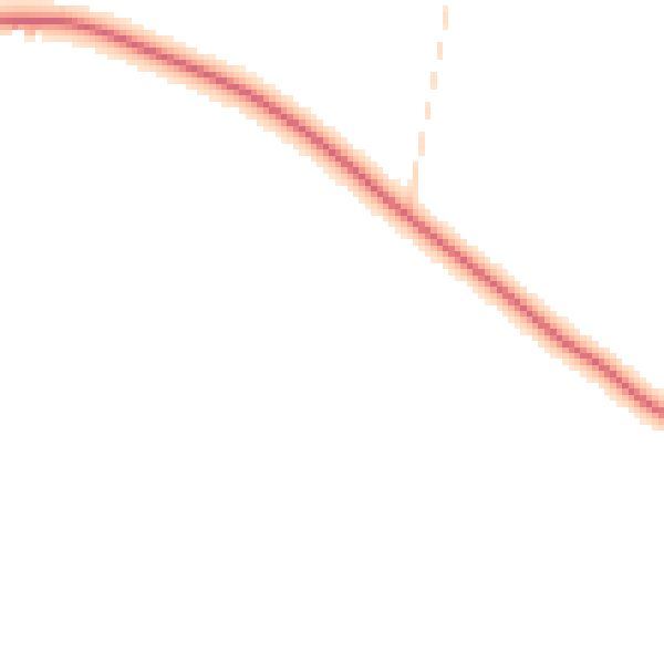 Daytime road noise heatmap for NG23 5AQ