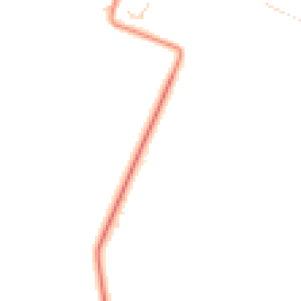 Daytime road noise heatmap for NG23 5AT