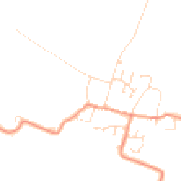 Daytime road noise heatmap for NG23 5BB