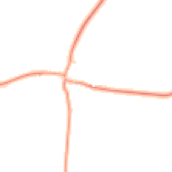 Daytime road noise heatmap for NG23 5BY