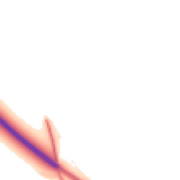 Night-time road noise heatmap for NG23 5EU
