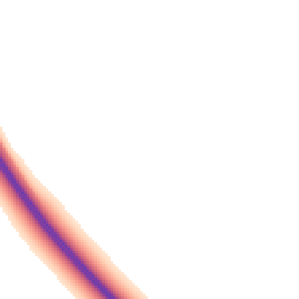 Night-time road noise heatmap for NG23 5HA