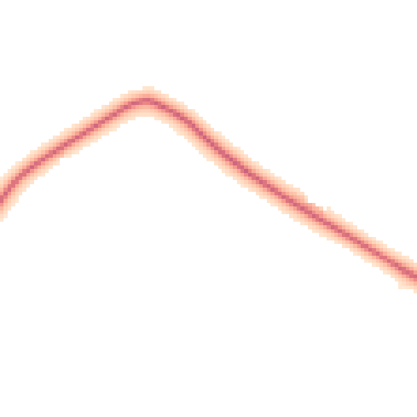 Night-time road noise heatmap for NG23 5RS