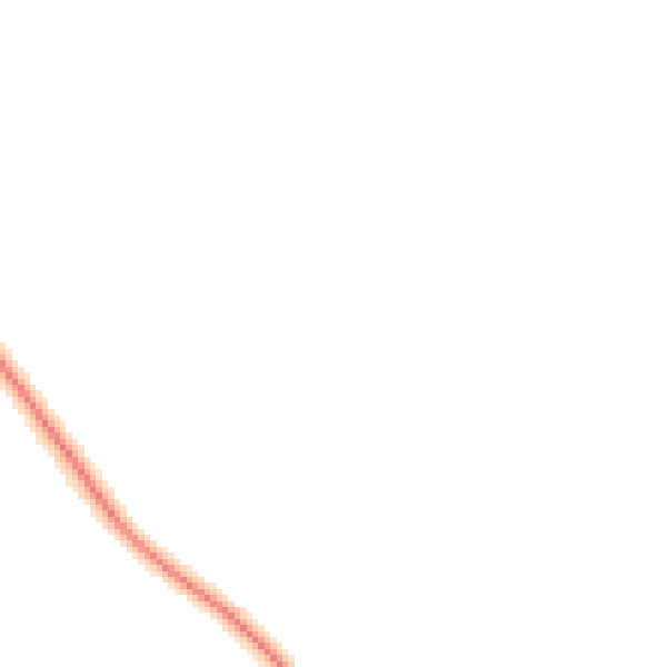 Night-time road noise heatmap for NG23 6AJ