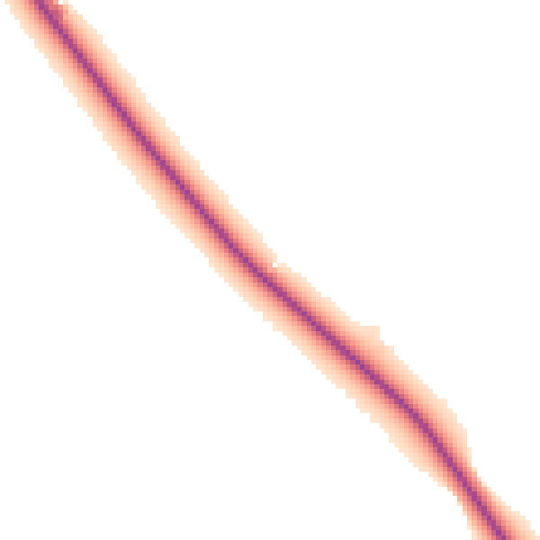 Daytime road noise heatmap for NG23 6AU