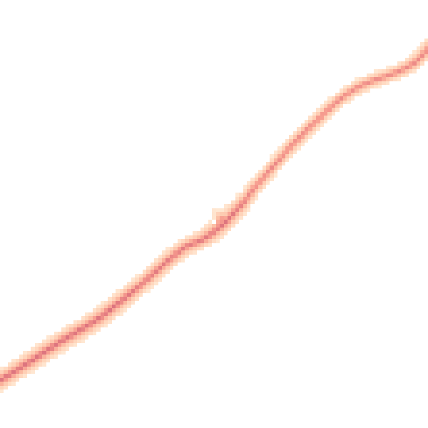 Daytime road noise heatmap for NG23 6BA