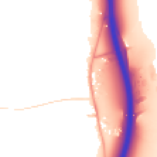 Daytime road noise heatmap for NG23 6GH