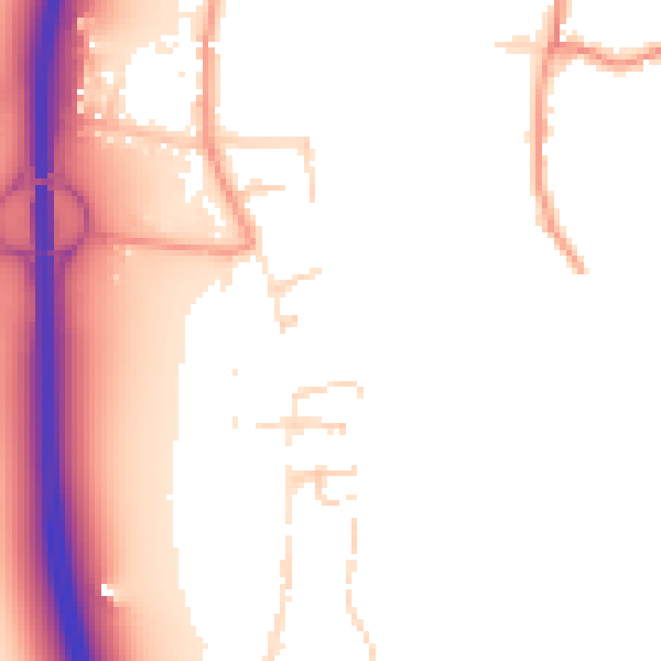 Daytime road noise heatmap for NG23 6HF