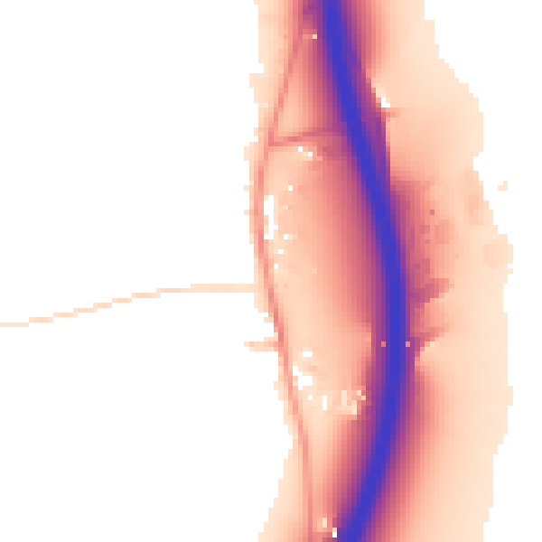 Daytime road noise heatmap for NG23 6JE
