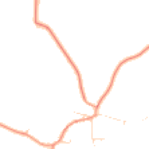 Daytime road noise heatmap for NG23 6JZ