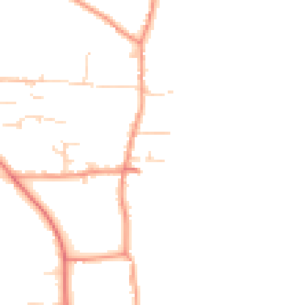 Daytime road noise heatmap for NG23 6PQ