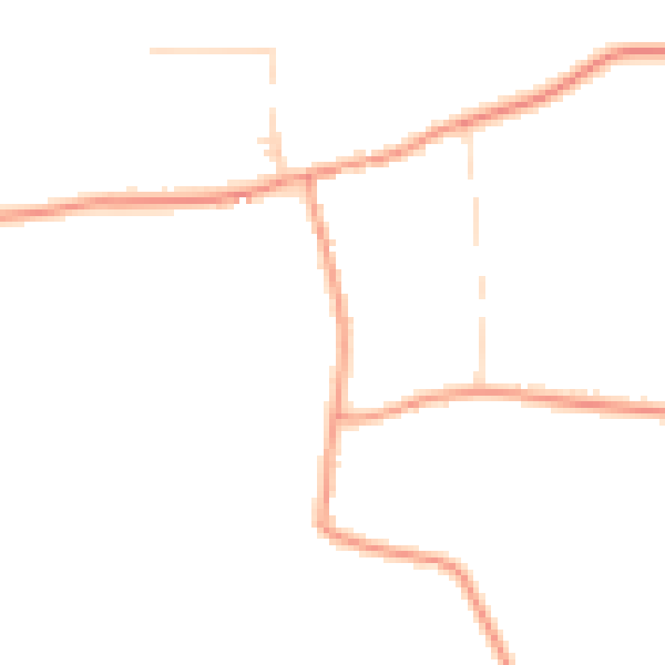 Daytime road noise heatmap for NG23 6RQ