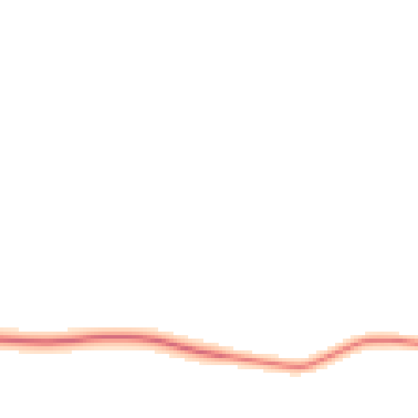 Daytime road noise heatmap for NG23 6RU