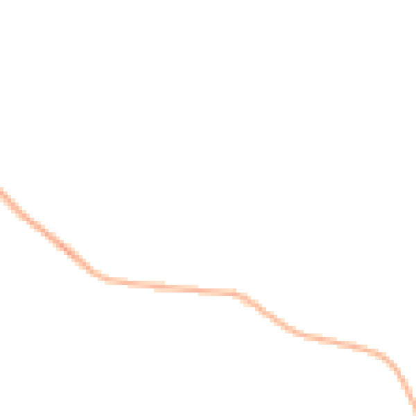 Night-time road noise heatmap for NG23 6SW