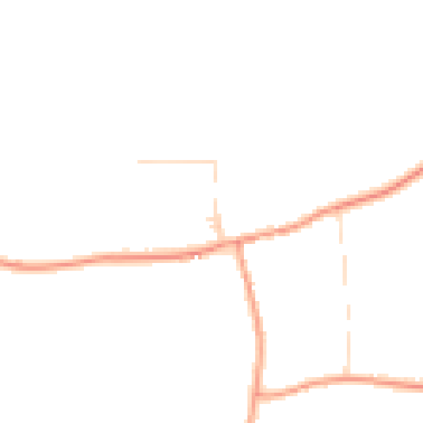 Daytime road noise heatmap for NG23 6UD