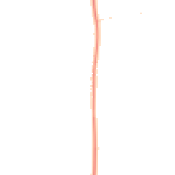 Night-time road noise heatmap for NG23 7BN