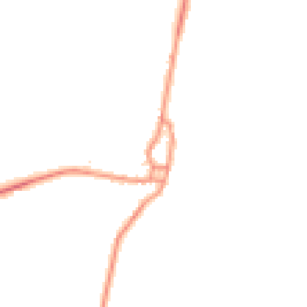Daytime road noise heatmap for NG23 7DT