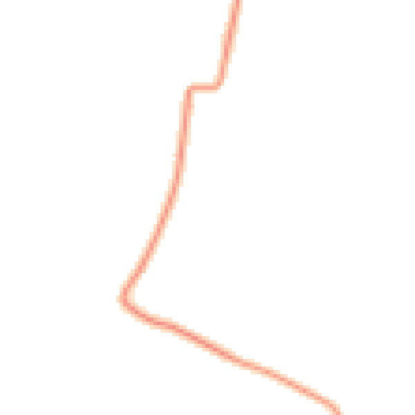 Daytime road noise heatmap for NG23 7EE
