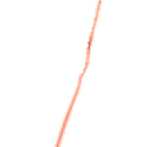 Night-time road noise heatmap for NG23 7LQ