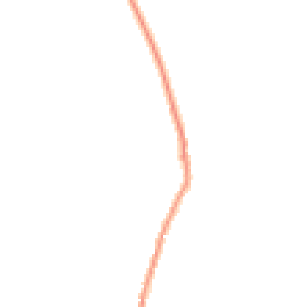 Night-time road noise heatmap for NG23 7NN