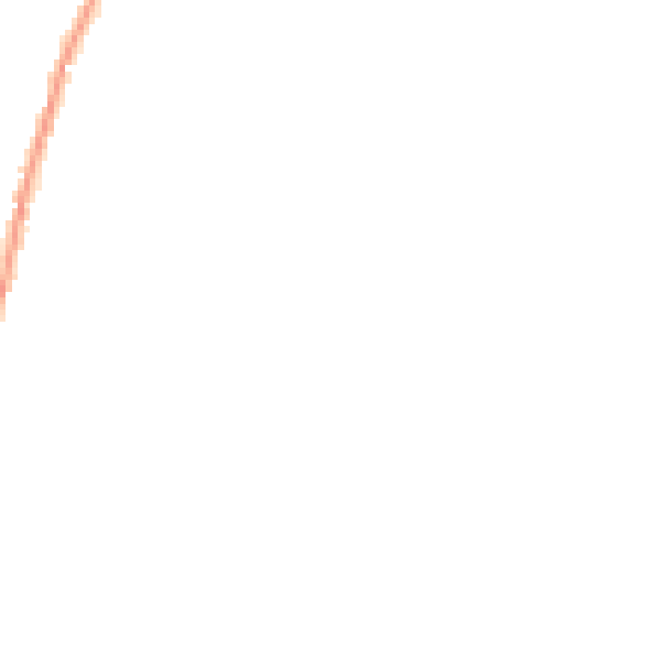 Night-time road noise heatmap for NG23 7PN
