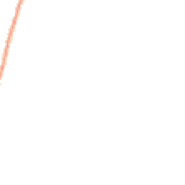 Night-time road noise heatmap for NG23 7SA