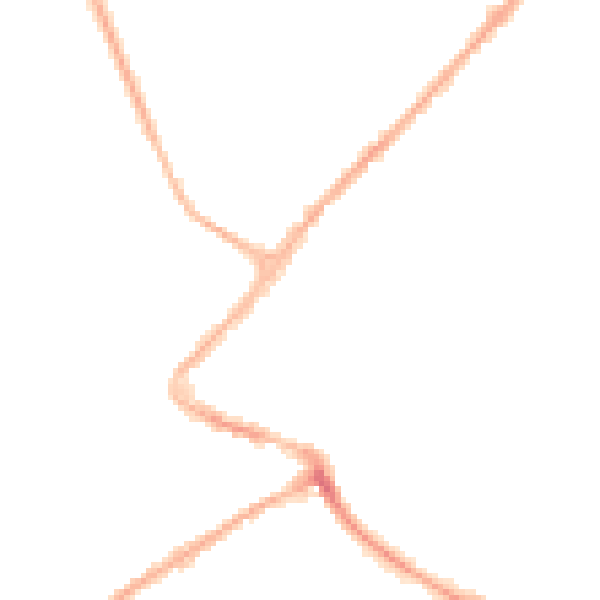 Night-time road noise heatmap for NG24 1AG