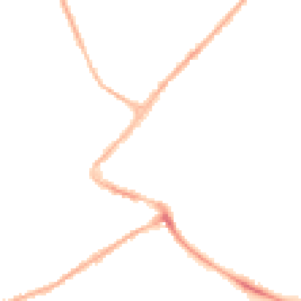 Night-time road noise heatmap for NG24 1BF