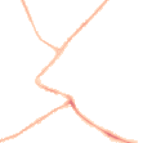 Night-time road noise heatmap for NG24 1DU