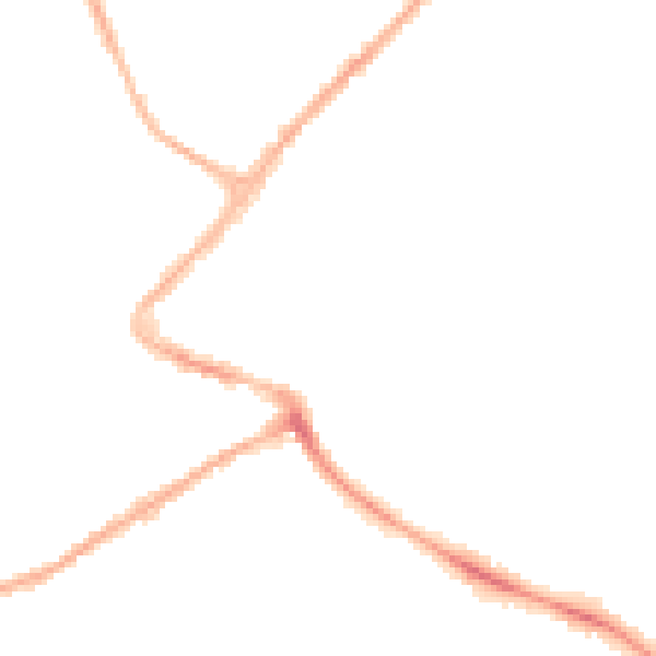 Night-time road noise heatmap for NG24 1DX