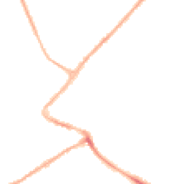 Night-time road noise heatmap for NG24 1EL