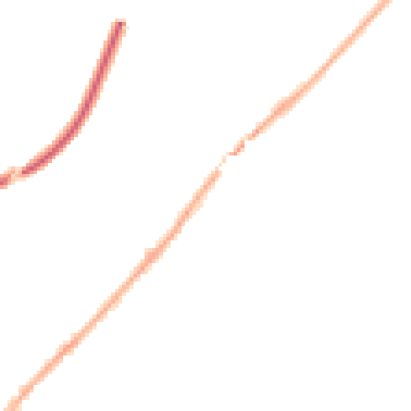 Night-time road noise heatmap for NG24 1HL