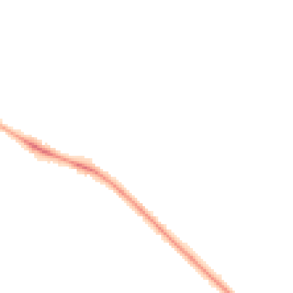 Night-time road noise heatmap for NG24 1RG