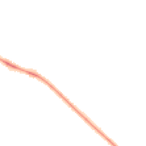 Night-time road noise heatmap for NG24 1RN