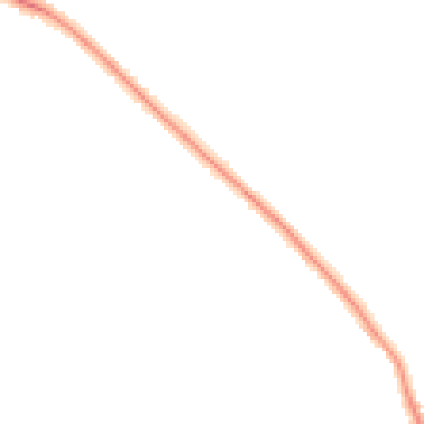 Night-time road noise heatmap for NG24 1SJ