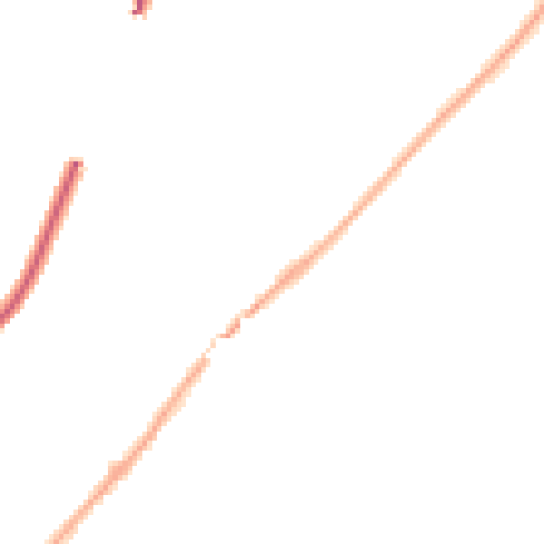 Night-time road noise heatmap for NG24 2FA