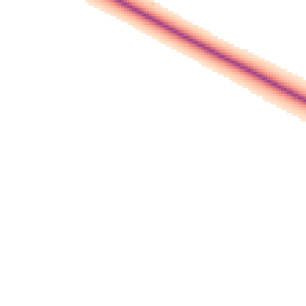 Night-time road noise heatmap for NG24 2PY