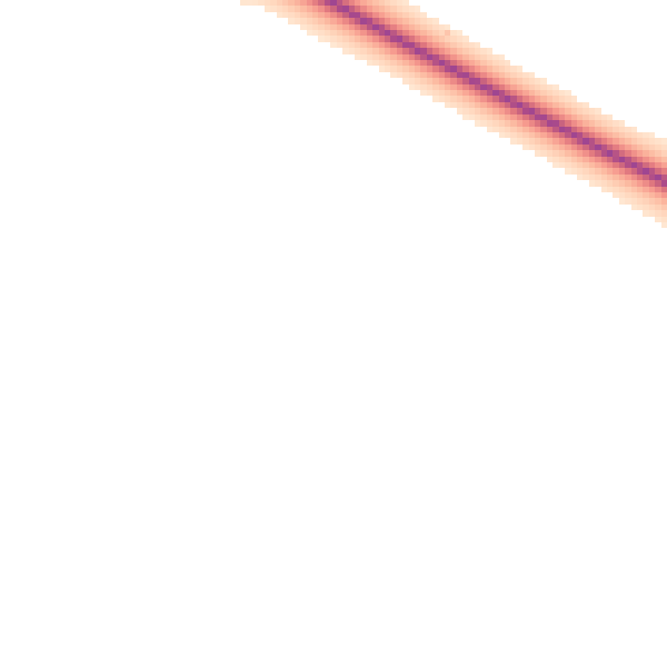 Night-time road noise heatmap for NG24 2QN