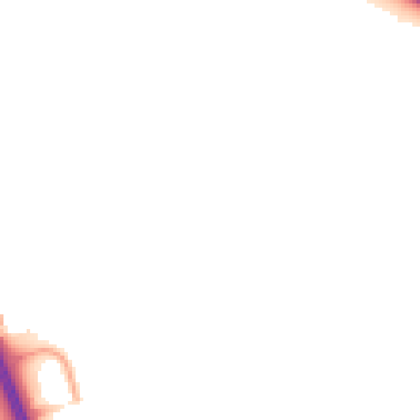 Night-time road noise heatmap for NG24 2RE