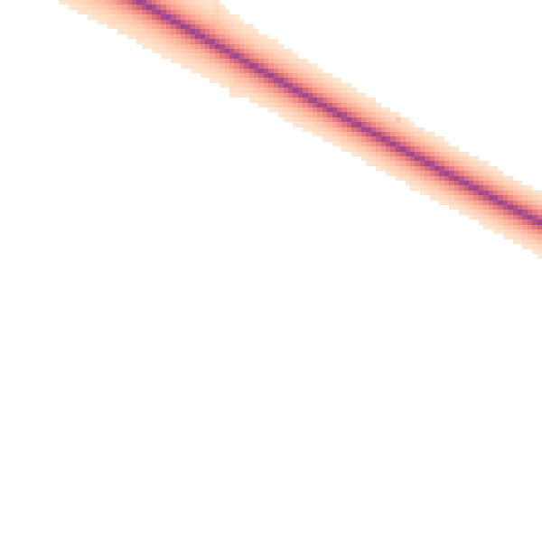 Night-time road noise heatmap for NG24 2RR