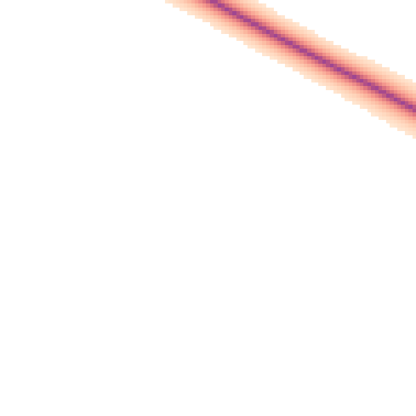 Night-time road noise heatmap for NG24 2RW