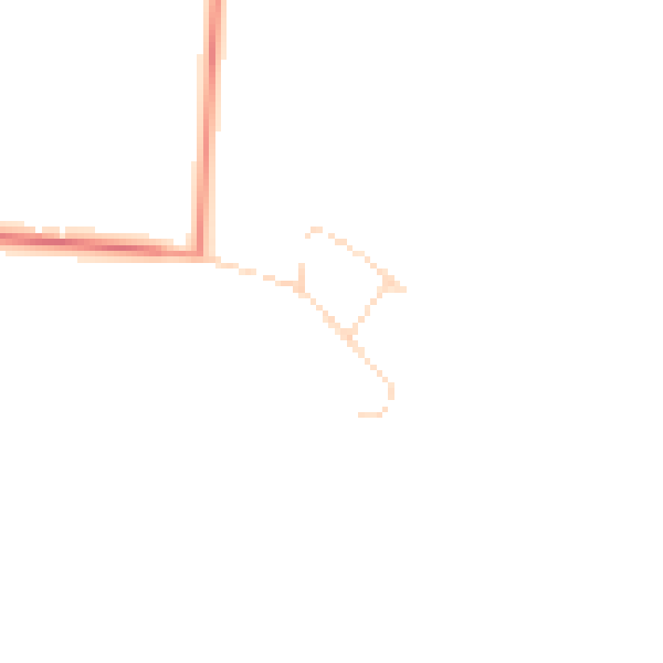 Daytime road noise heatmap for NG24 2SA