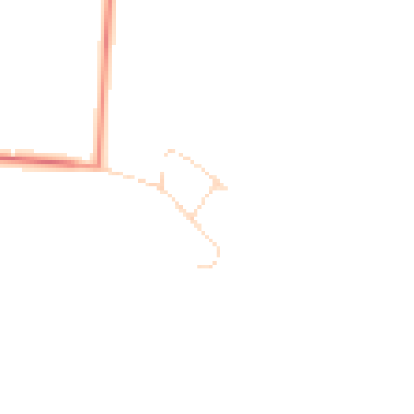 Daytime road noise heatmap for NG24 2SB