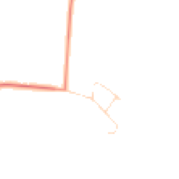 Daytime road noise heatmap for NG24 2SF