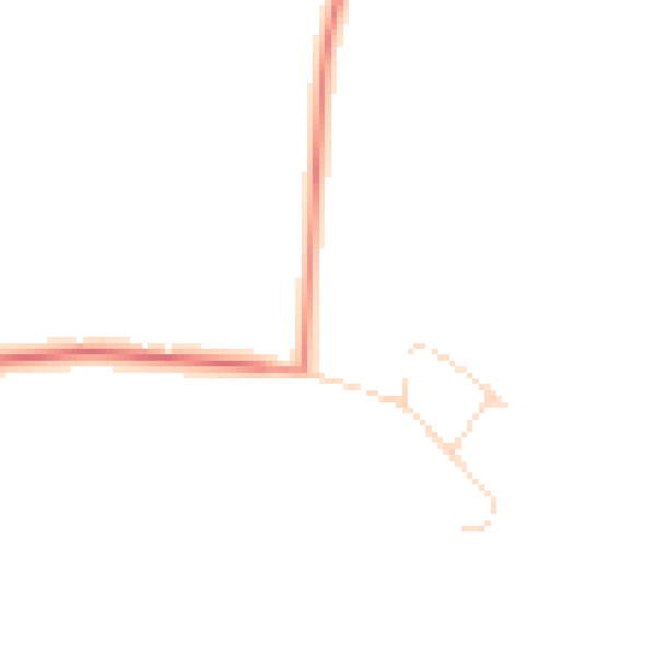 Daytime road noise heatmap for NG24 2SG