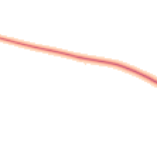 Night-time road noise heatmap for NG24 2SH