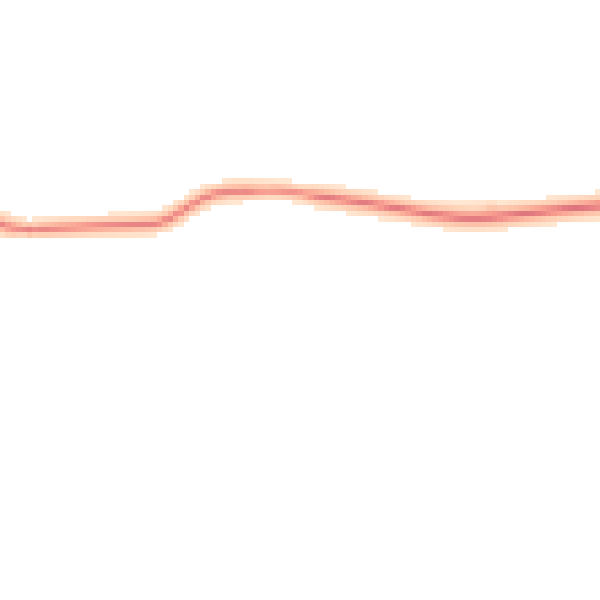Daytime road noise heatmap for NG24 2SL