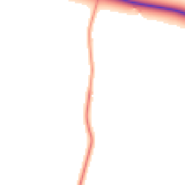 Daytime road noise heatmap for NG24 2SQ